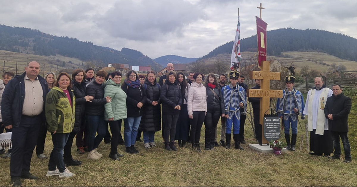 A Mária-gödör mint emlékhely